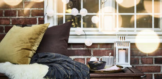 Aprovechar la terraza en otoño.