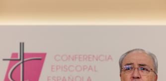 El secretario general de la Conferencia Episcopal Española (CEE), Francisco Cesar García Magán