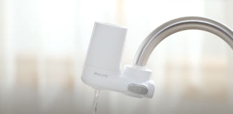 Crisp and pure-tasting water

Enjoy crisp and pure-tasting water whenever you turn on the tap, with the Philips X-Guard microfiltration system reducing up to 99% of chlorine and taste-impairing substances. Easy one-click installation allows it to be fitted to your tap in seconds.

For more information, please visit: https://www.philips.com/water