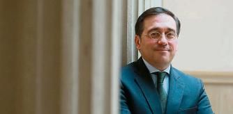 José Manuel Albares Bueno es un diplomático y político español que ejerce como ministro de Asuntos Exteriores, Unión Europea y Cooperación del Gobierno de España desde el 12 de julio de 2021. Foto Emilia Gutierrez 13/10/2023