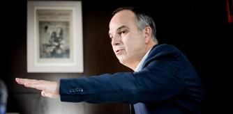 Jordi Turull, la semana pasada durante una entrevista con 'Guyana Guardian'