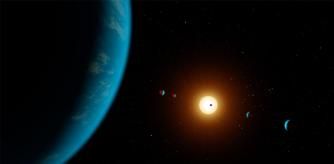 El sistema planetario descubierto habría conseguido mantener intacto una perfecta sincronía entre las órbitas de los planetas desde su formación