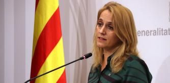 La consellera d’Economia i Hisenda, Natàlia Mas Guix, en roda de premsa els resultats de la balança fiscal de Catalunya amb el sector públic de l’Estat.