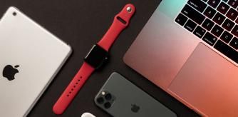 Varios productos Apple.