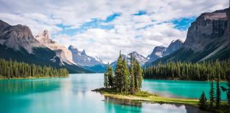 Parque Nacional Jasper en Canadá.