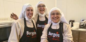 Imagen de las monjas del Monasterio de Belorado, donde tienen un conocido obrador y venden repostería