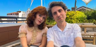 Itsaso Arana y Jonás Trueba, en Cannes