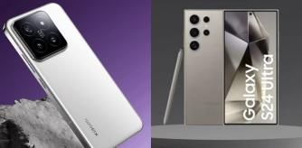 El Xiaomi 14 y el Samsung Galaxy S24 Ultra.