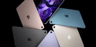 Imagen de promoción del iPad Air 5.