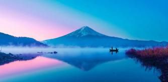 Lago Kawaguchiko y Monte Fuji