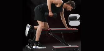 Un banco de pesas ideal para hacer tus ejercicios en casa