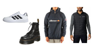 Adidas, Dr.Martens. Ellesse y Columbia