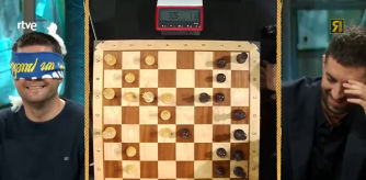 David Broncano se alzó con la victoria en una partida “a ciegas” contra el campeón de España de ajedrez, José Carlos Ibarra