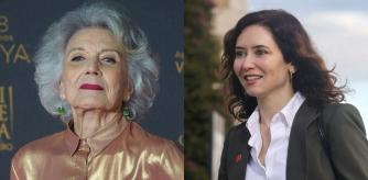 Marisa Paredes protagonizó un encontronazo con Isabel Díaz Ayuso