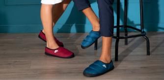 Las pantuflas ideales para combatir el frío en casa.