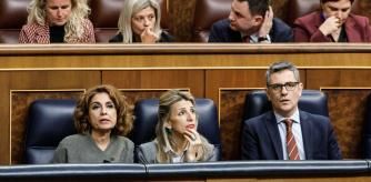Sesión Plenaria. Sesión extraordinaria. Convalidación o derogación de reales decretos-leyes. Dictamen de la Comisión del Estatuto de los Diputados Maria Jesus Montero Yolanda Diaz Felix Bolaños