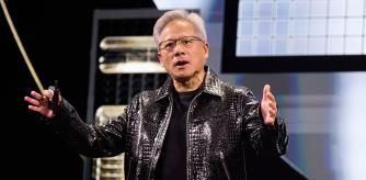 El consejero delegado de Nvidia, Jensen Huang,el pasado enero en la feria Consumer Electronic Show (CES) de Las Vegas