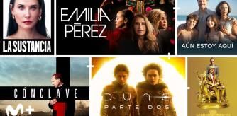 Movistar Plus+ tiene en su cartelera algunas de las películas nominadas a los Oscar 2025