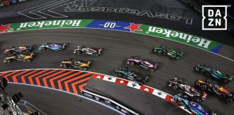 Imagen del GP de Las Vegas de la temporada pasada, cedida por DAZN