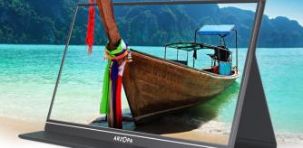 Monitor portátil Full HD de 15,6 pulgadas