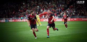 El Mirandés es uno de los equipos de LaLiga Hypermotion que juega el playoff de ascenso a Primera División