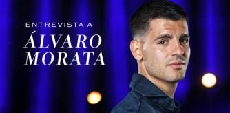Álvaro Morata ofrece una entrevista en exclusiva a Movistar Plus+