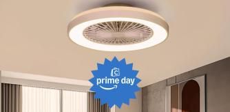 Ventiladores de techo con luz con descuento por el Amazon Prime Day