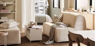 Un sofá cama es una solución perfecta para la falta de espacio en casa