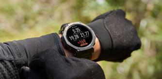 Existe un amplio catálogo de marcas y modelos de relojes inteligentes y deportivos. En la imagen, Amazfit T-Rex 3 Pro.