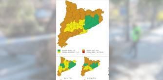 Previsión de vientos en Catalunya para este sábado