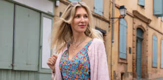 Cárdigan corto mujer