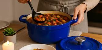 Olla de hierro fundido