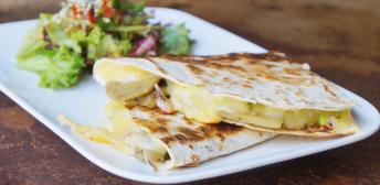 Quesadillas a los dos quesos