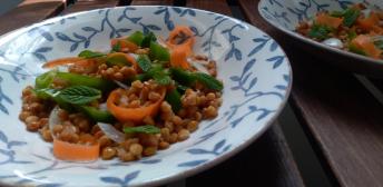 Ensalada de lentejas