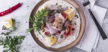 Cebiche de bacalao
