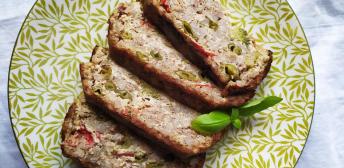 Pastel vegetal de trigo sarraceno