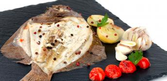 Rodaballo al horno