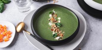 Sopa de espinacas