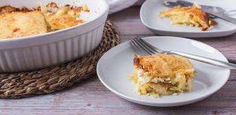 Pastel de patata y queso