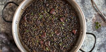 Arroz de chipirones en conserva