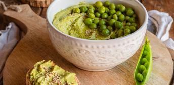Hummus de guisantes