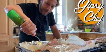 Esta semana Gipsy Chef te propone una receta irresistible con pescado: dorada al horno con verduras.