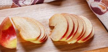 Guarnición de manzana