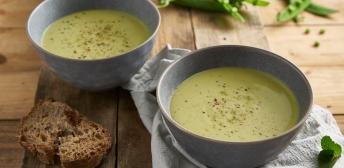 Crema de guisantes
