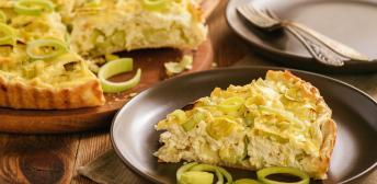 Quiche de puerro