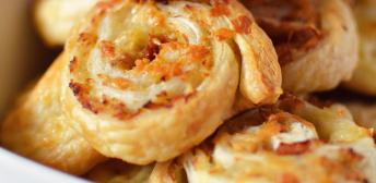 Rollitos jamon y queso