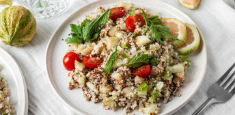 Tabule de quinua con menta