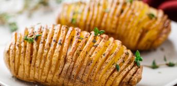 Patatas Hasselback