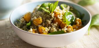 Arroz integral Calabaza