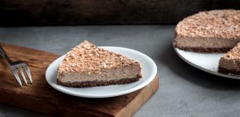 Tarta fría de café